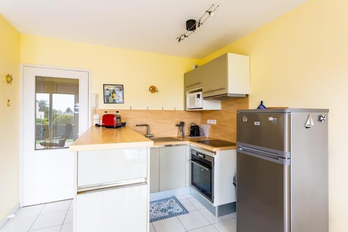 L'Opale - Joli Appartement Avec Jardin Et Garage Dinard Eksteriør billede