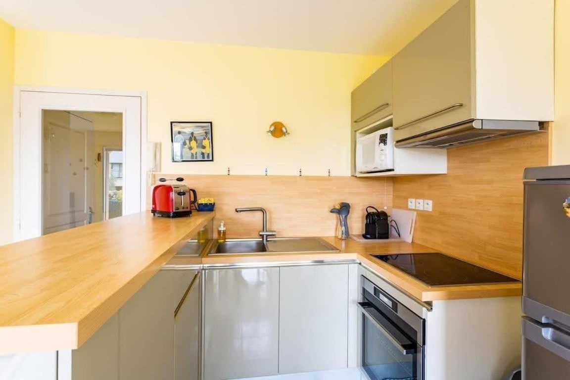 L'Opale - Joli Appartement Avec Jardin Et Garage Dinard Eksteriør billede